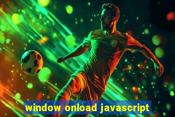 window onload javascript